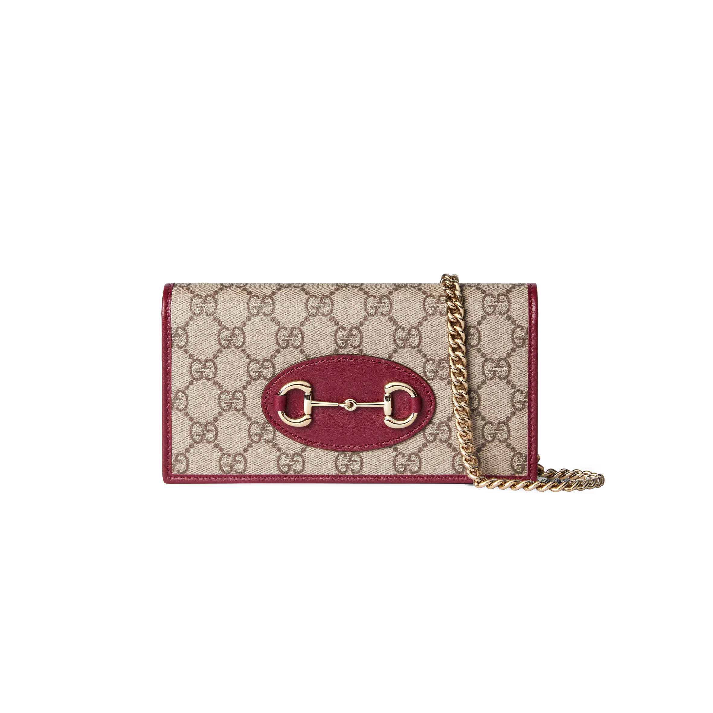 GUCCI HORSEBIT 1955 WALLET ON CHAIN 621892 (21*19*2.5)
